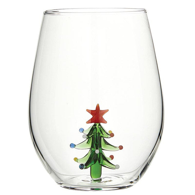 Figurine Tree Wine Glass