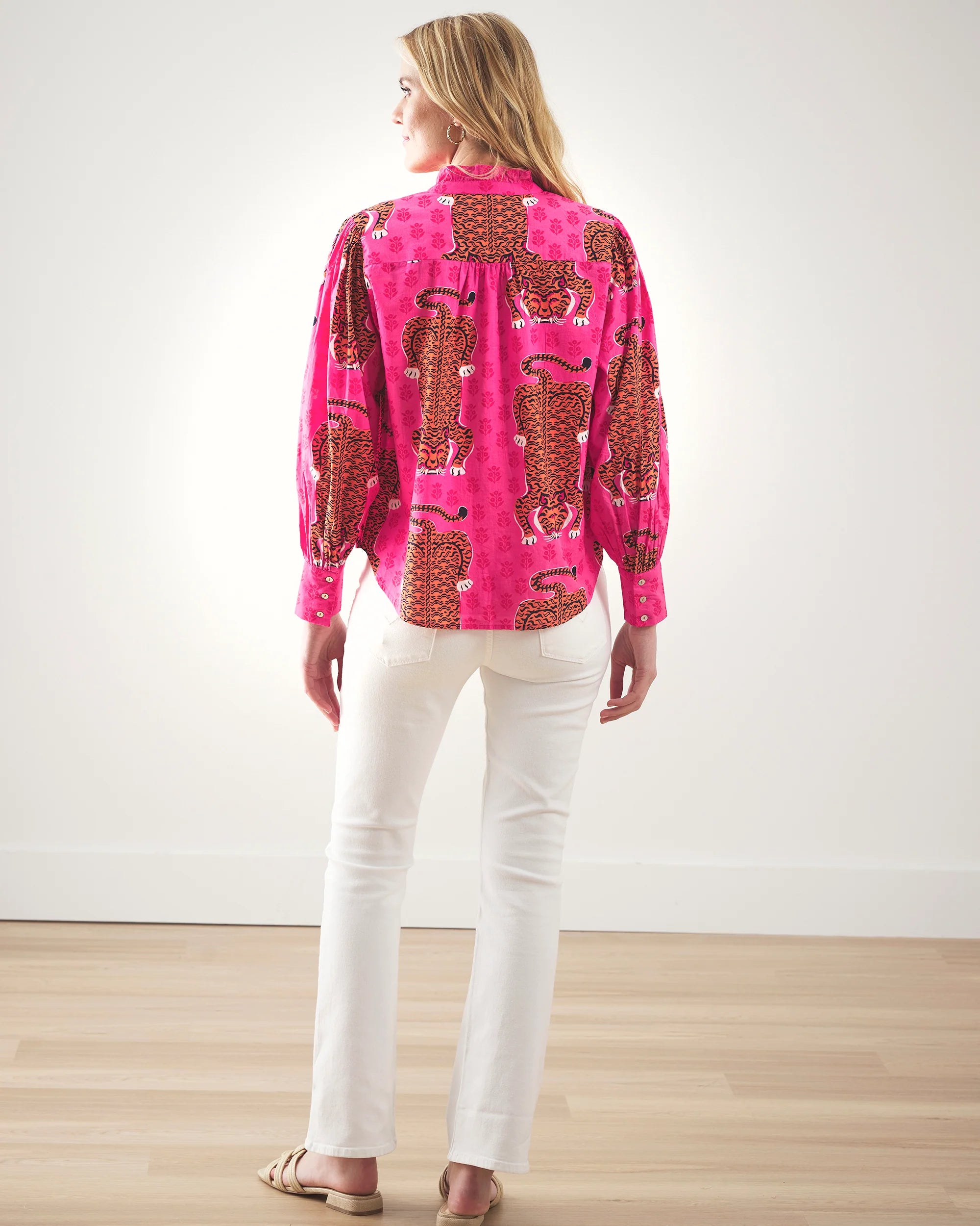 Printfresh On A Whim Blouse - Siberian Stripe