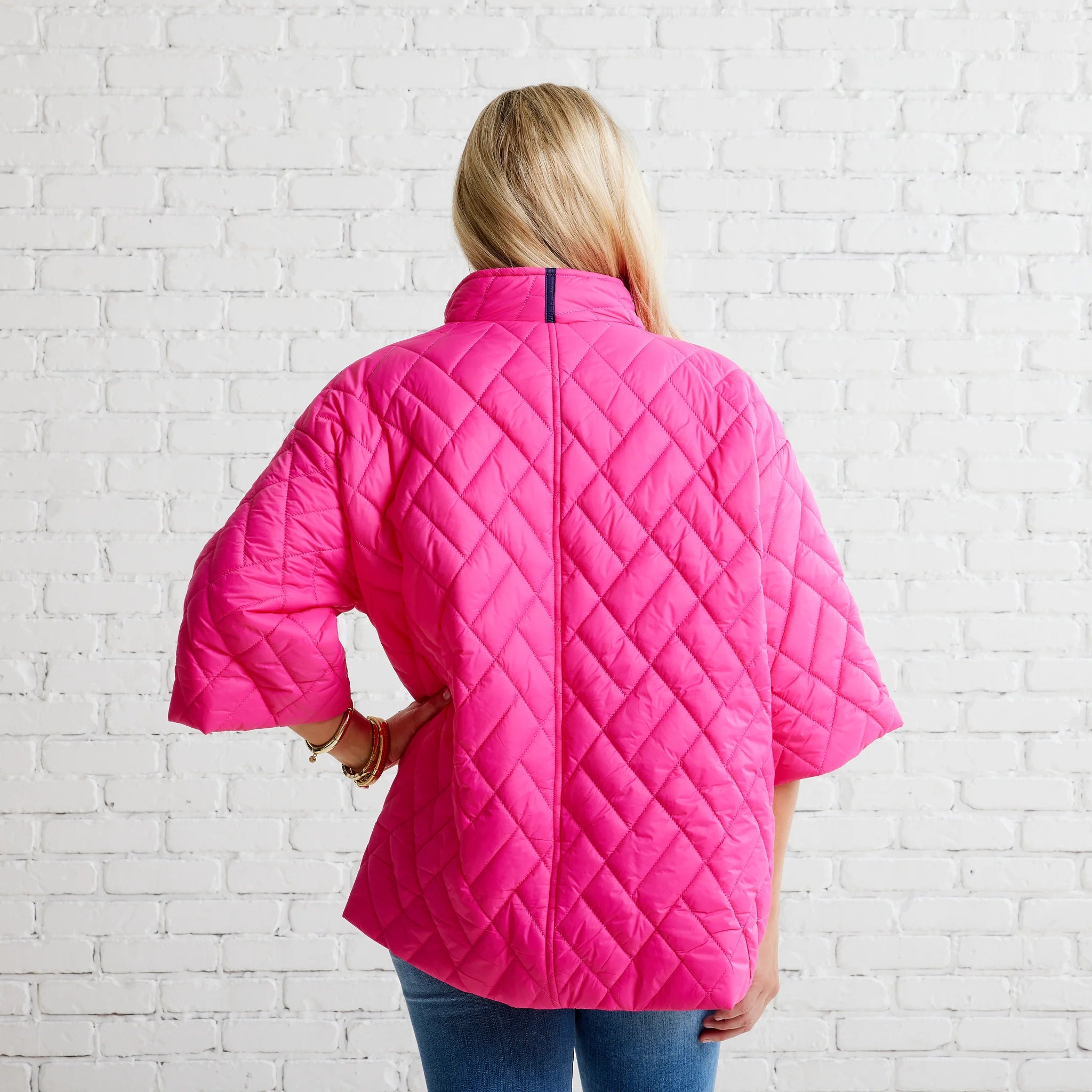 Caryn Lawn Preppy Puffer - (three colors)