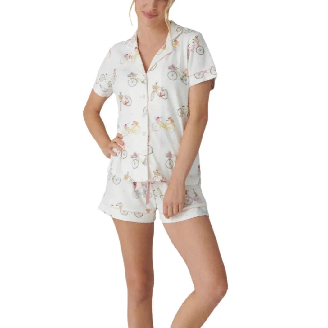 PJ Salvage Floral Market Set - Ivory