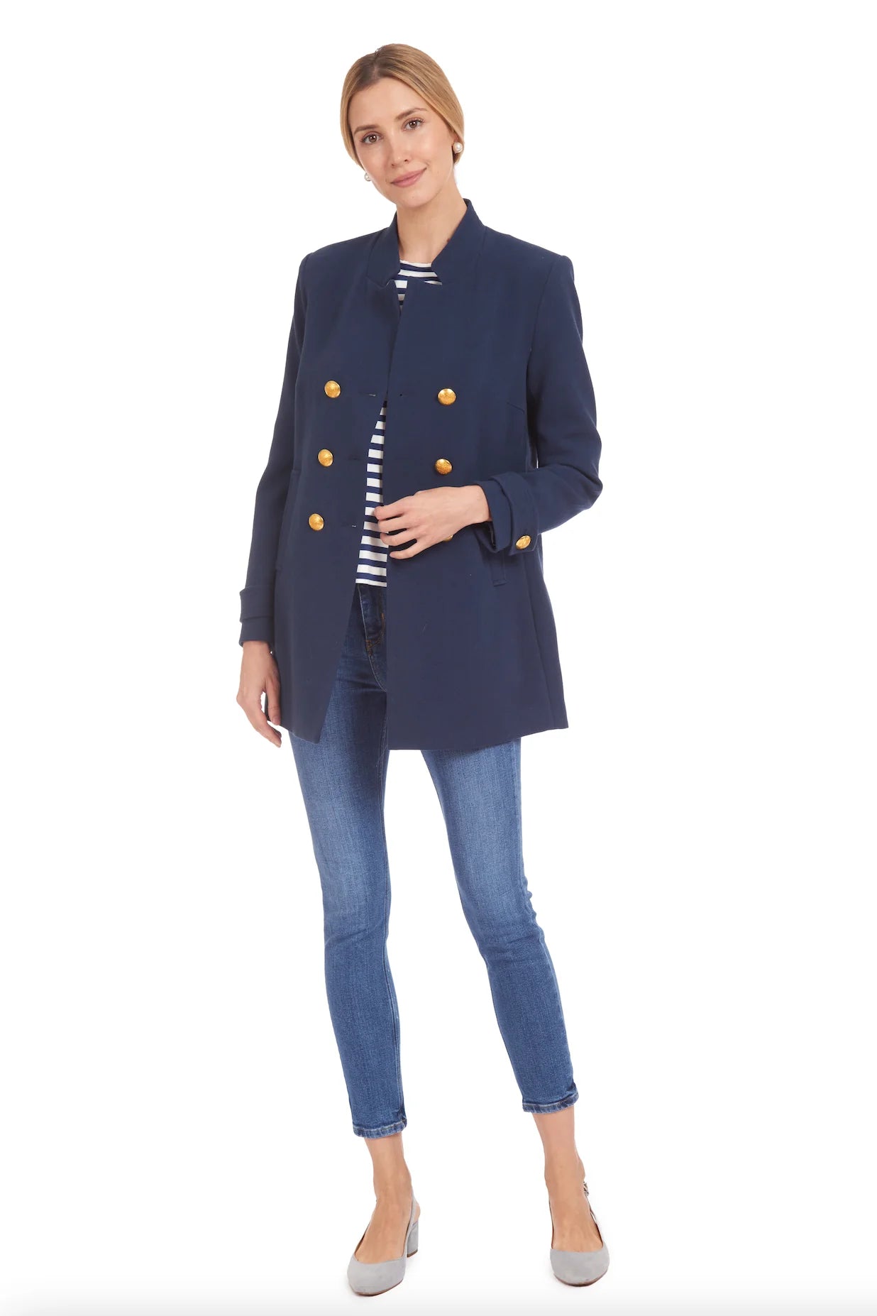 Madison Blazer - Navy or Camel