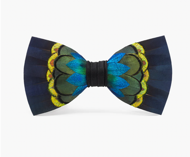 Original Feather Bow Tie in Guinea by Brackish Bow Ties – Country