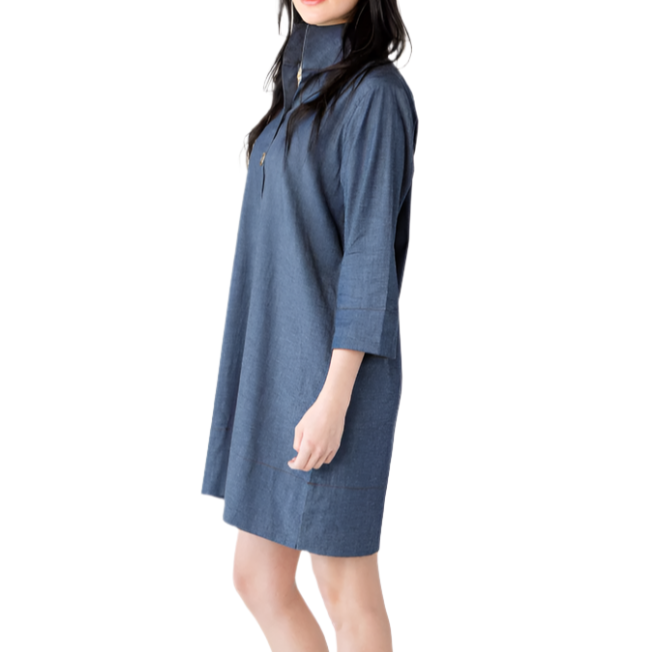 Holly Shae Arden Dress - Stretch Denim