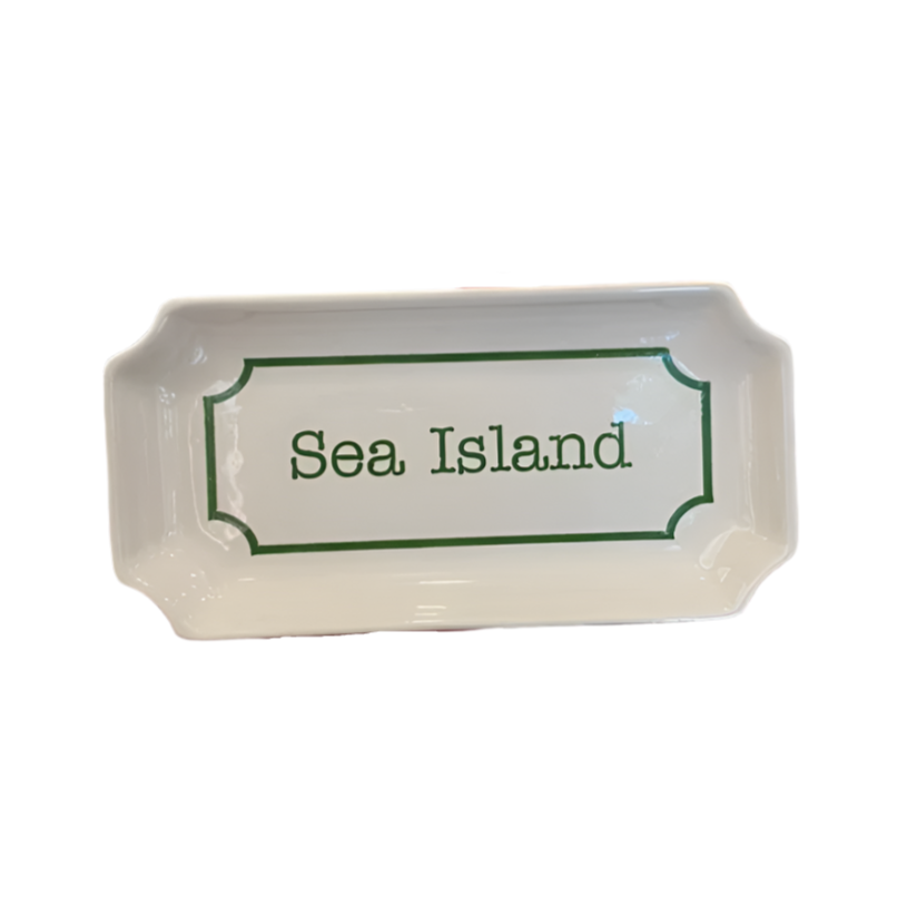 SSI or Sea Island Trinket Tray - (three variants)