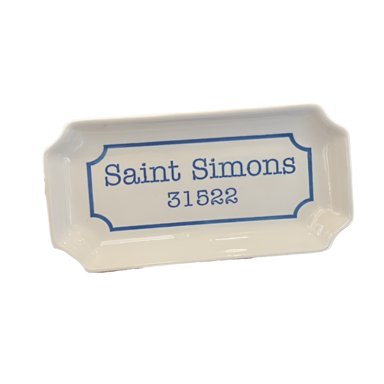 SSI or Sea Island Trinket Tray - (three variants)