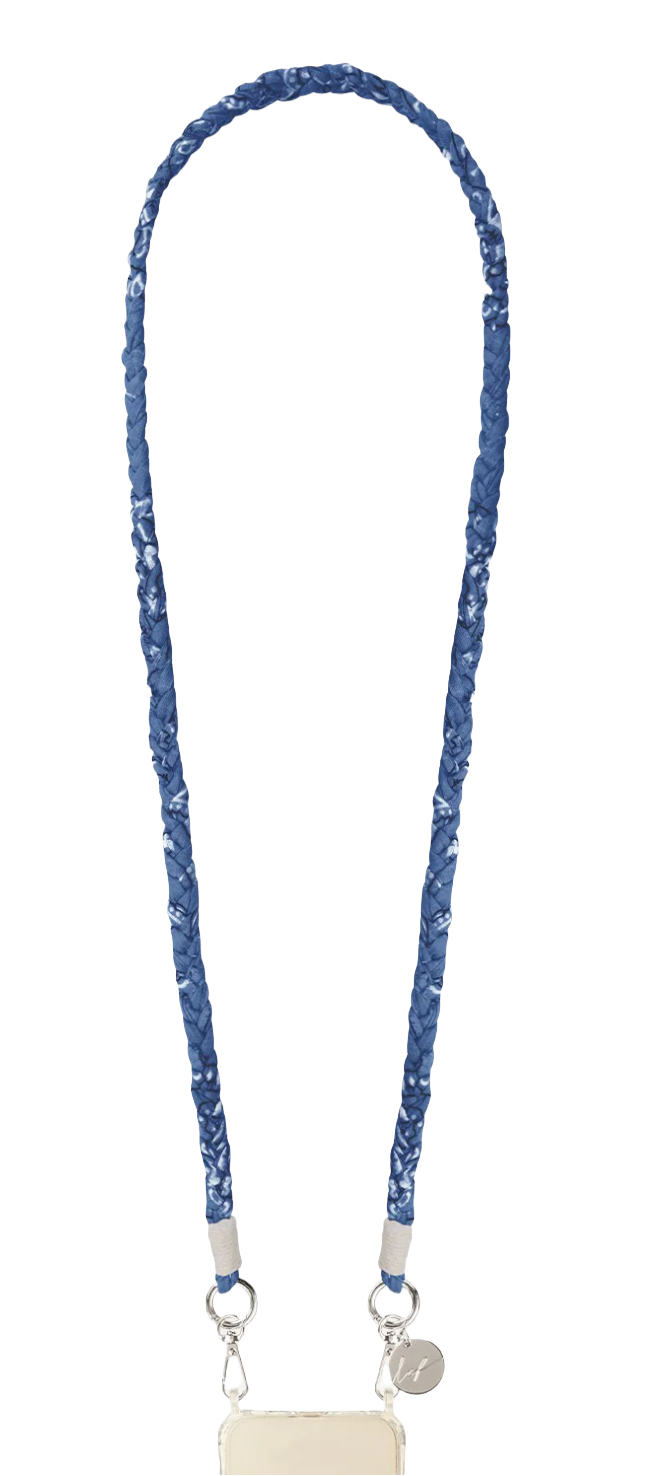 Della Bandana IPhone Cord - Blue