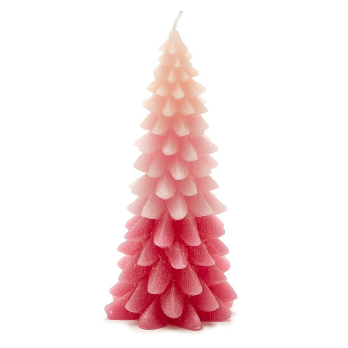 Ombre Christmas Tree Candle