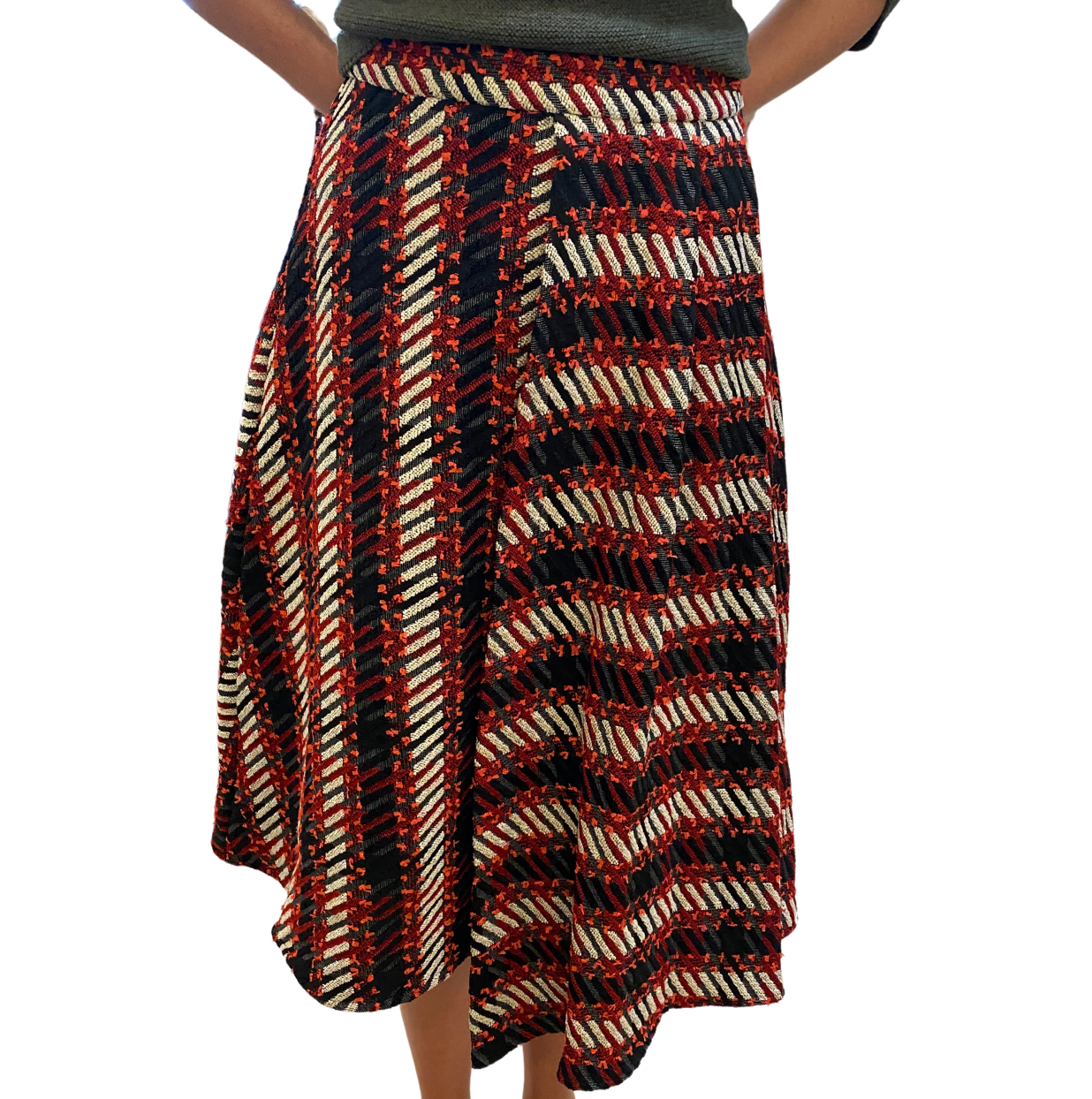 Eva Franco Ruby Stripe Skirt