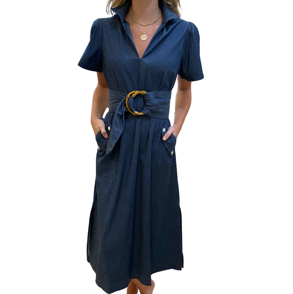 Holly Shae Gretchen Dress - Denim