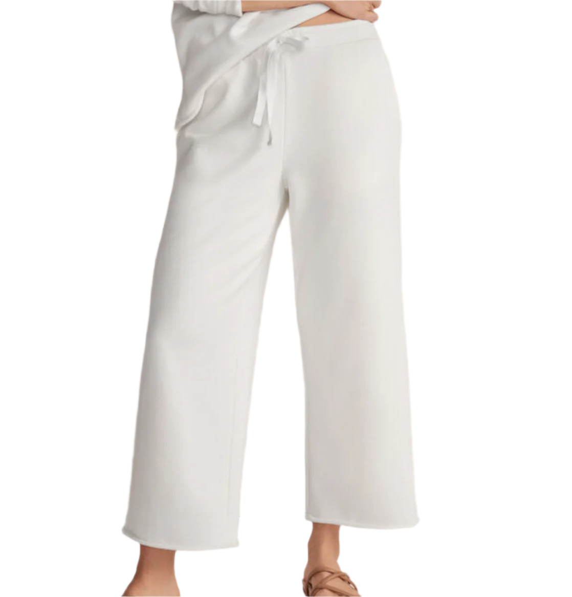 Terry Wide Leg Pants - 2 Colors