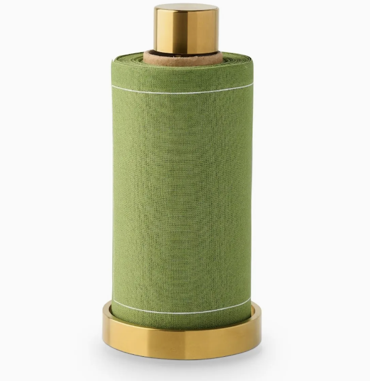 Olive Cocktail Napkin Roll