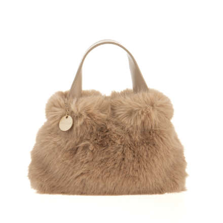 Faux Fur Purse - (four colors)