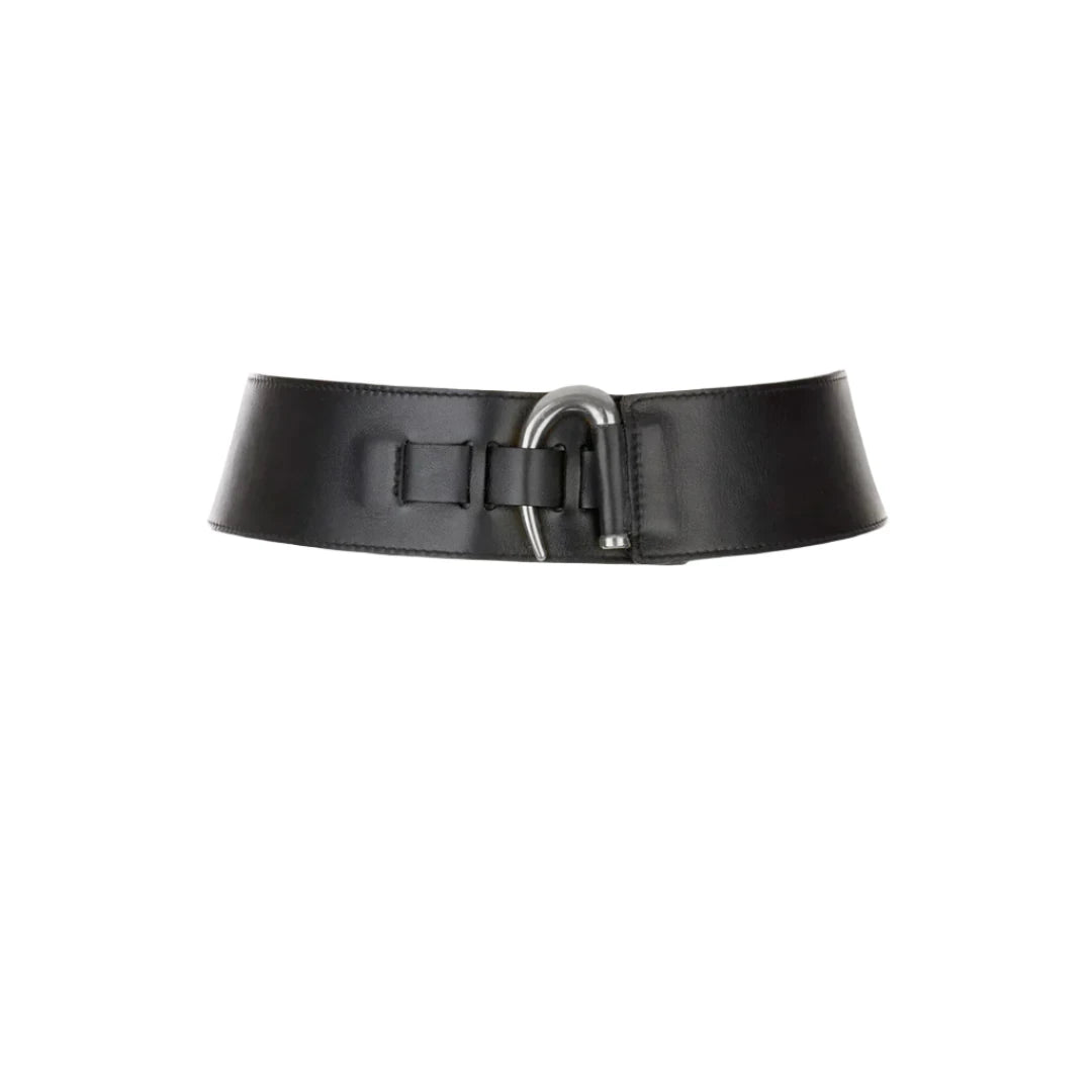 Brave Leather Stas Belt - Black Bridle