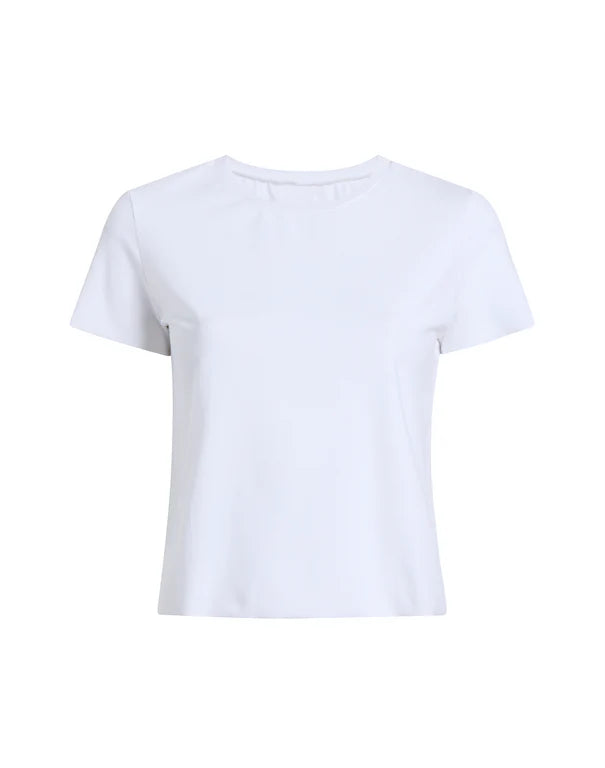 Commando Essential Cotton Crew Tee - White