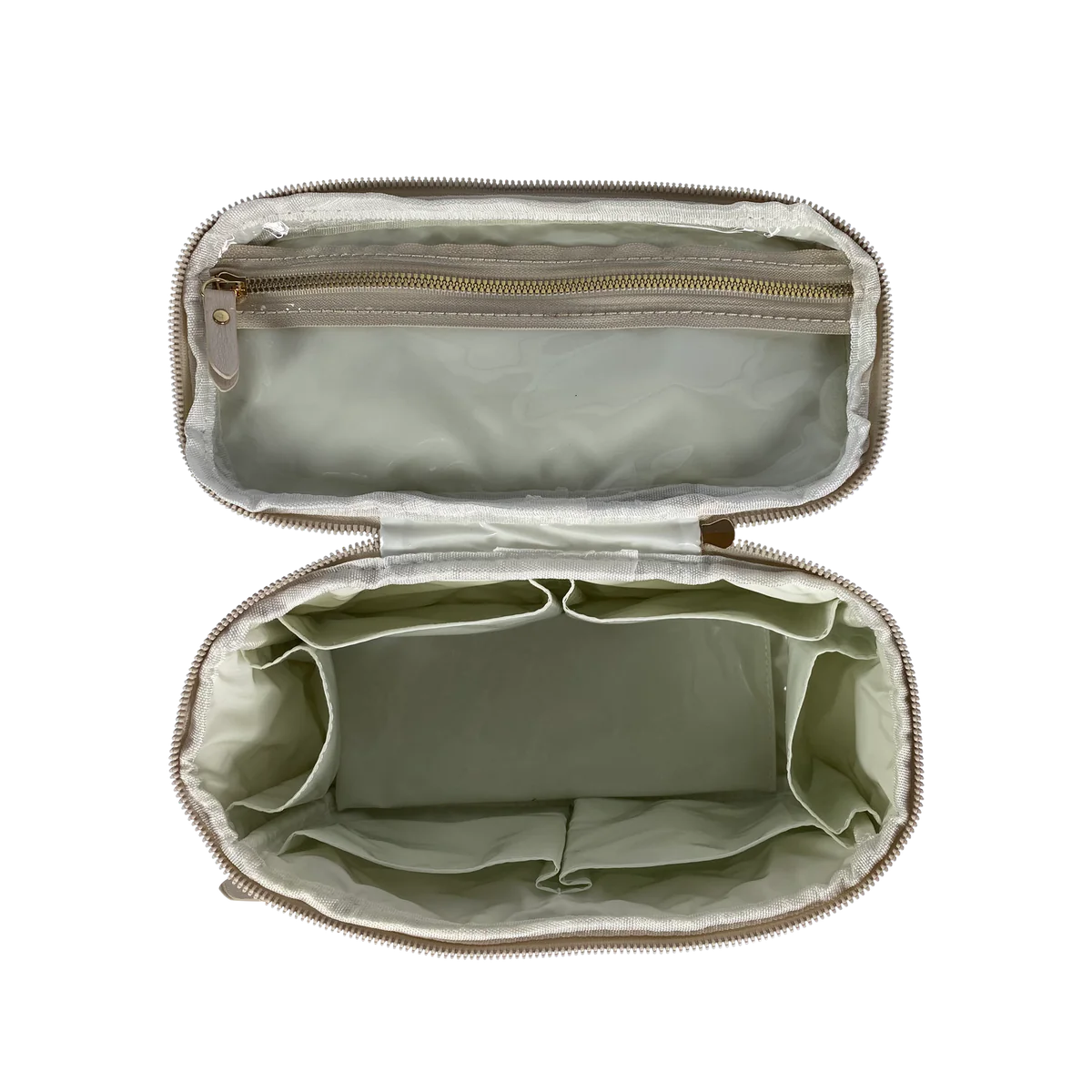 PurseN Train Case - Pearl Quilted