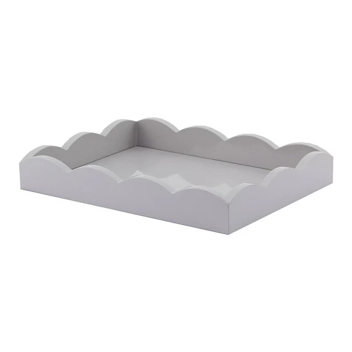 Addison Ross 11"x8" Scalloped Tray - Seven Colors