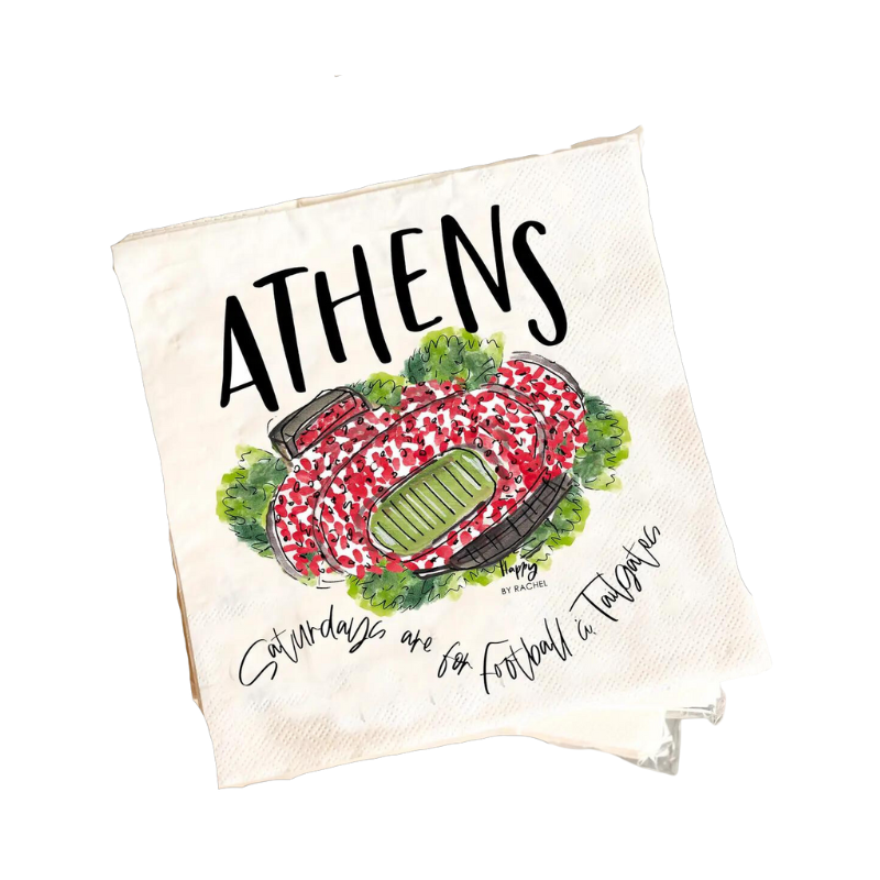 Athens, Ga Tailgate Napkins