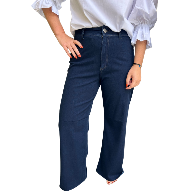 Lior Simone Denim Wide Leg Pant