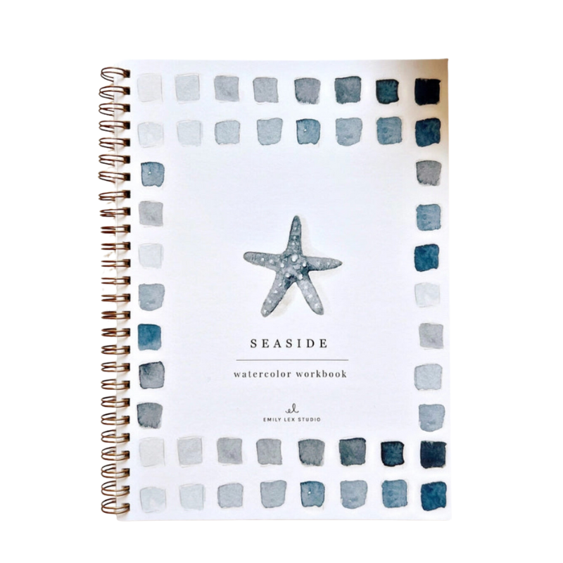 Seaside Watercolor Workbook