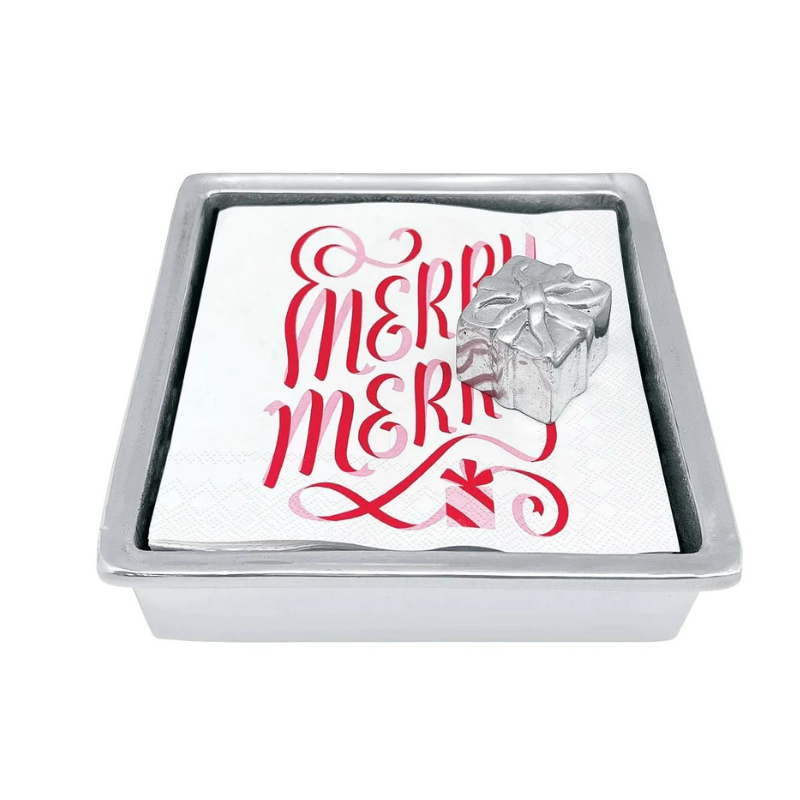 Mariposa Merry Merry Present  Napkin Box Set