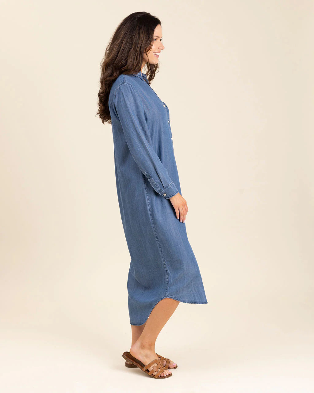 Le Marais Louisiana Dress - Medium Denim