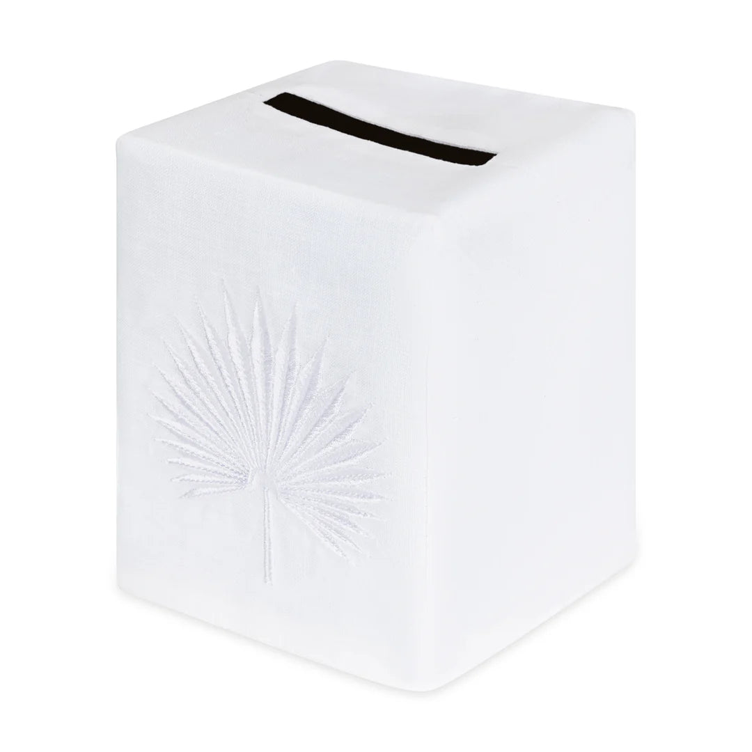 Palm Leaf Tissue Box Cover - 3 Colors