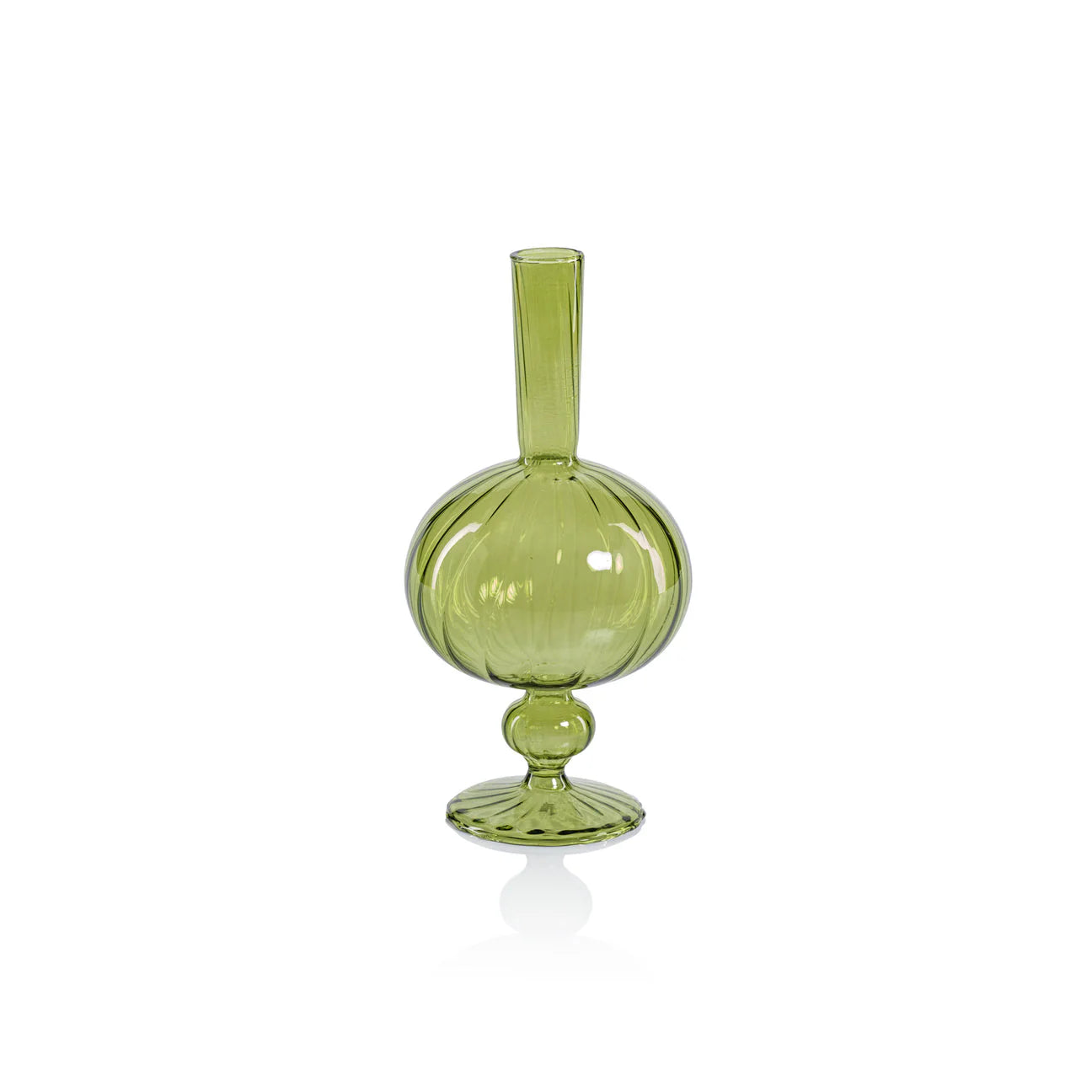 Spiral Shape Vase - Green - 3 Sizes