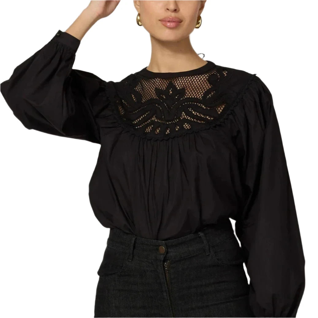 Cleobella Raine Blouse - Black