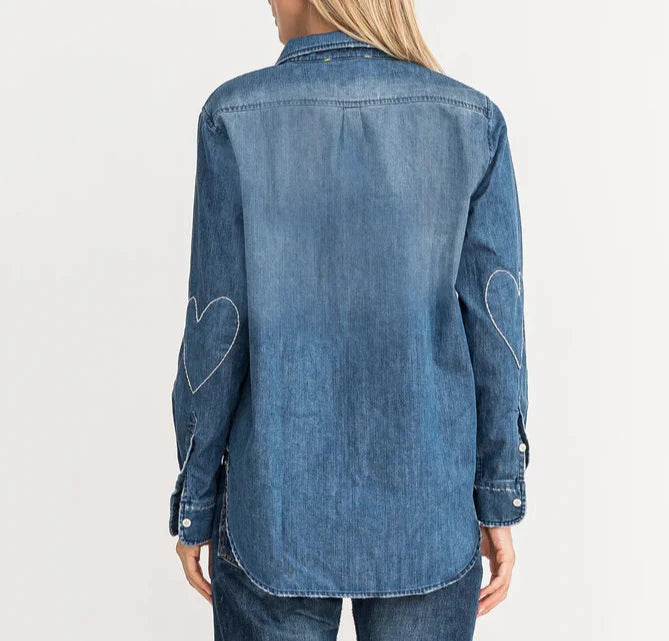 Kerry Rosenthal Denim Shirt