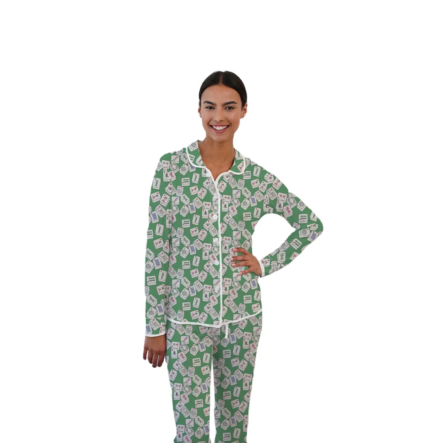 Mahjong Pajama Set