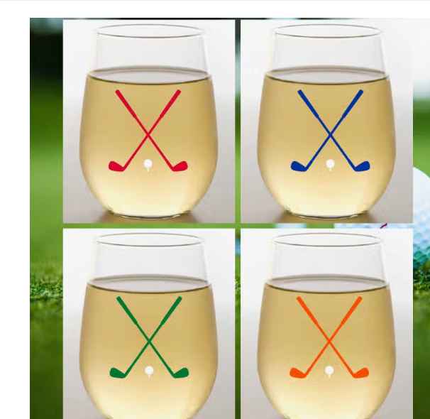 Shatter Proof Wine Glasses - (five variants)