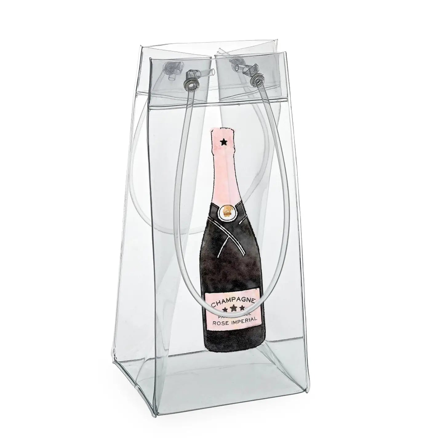 Portable Clear Wine Bag/Cooler - (four variants)