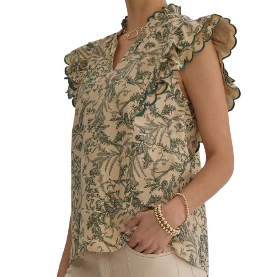 Amelia Hunter Toile Top