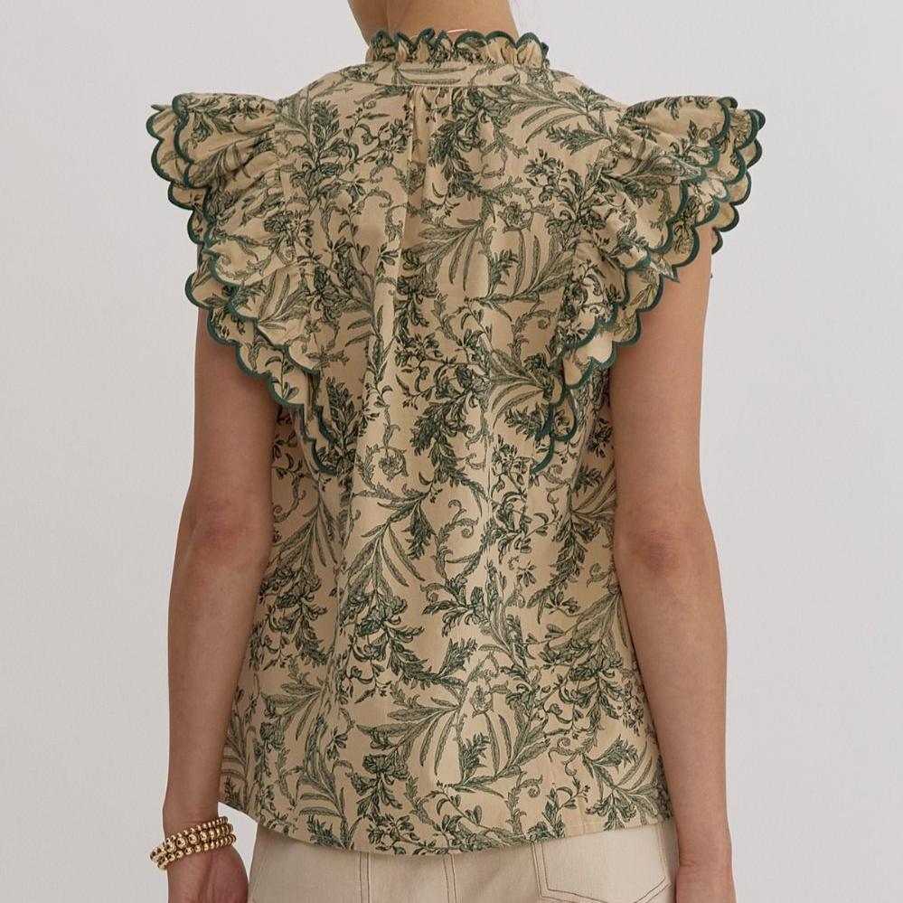 Amelia Hunter Toile Top