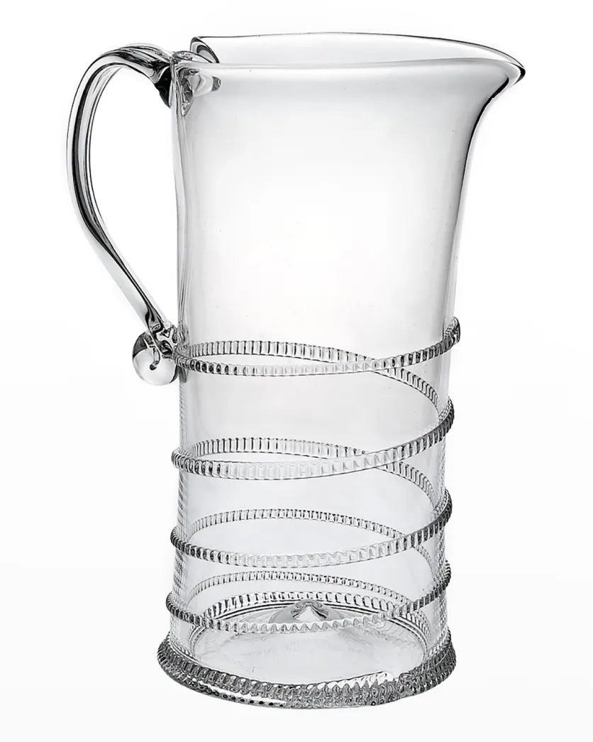 Juliska Amalia Glass Pitcher