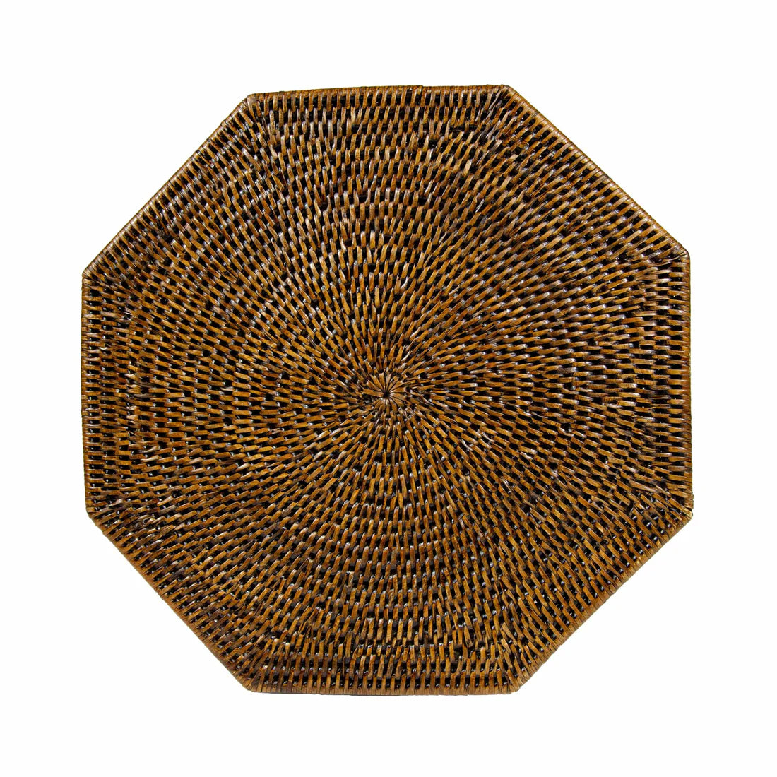 Caspari Rattan Octagonal Rattan Placemats