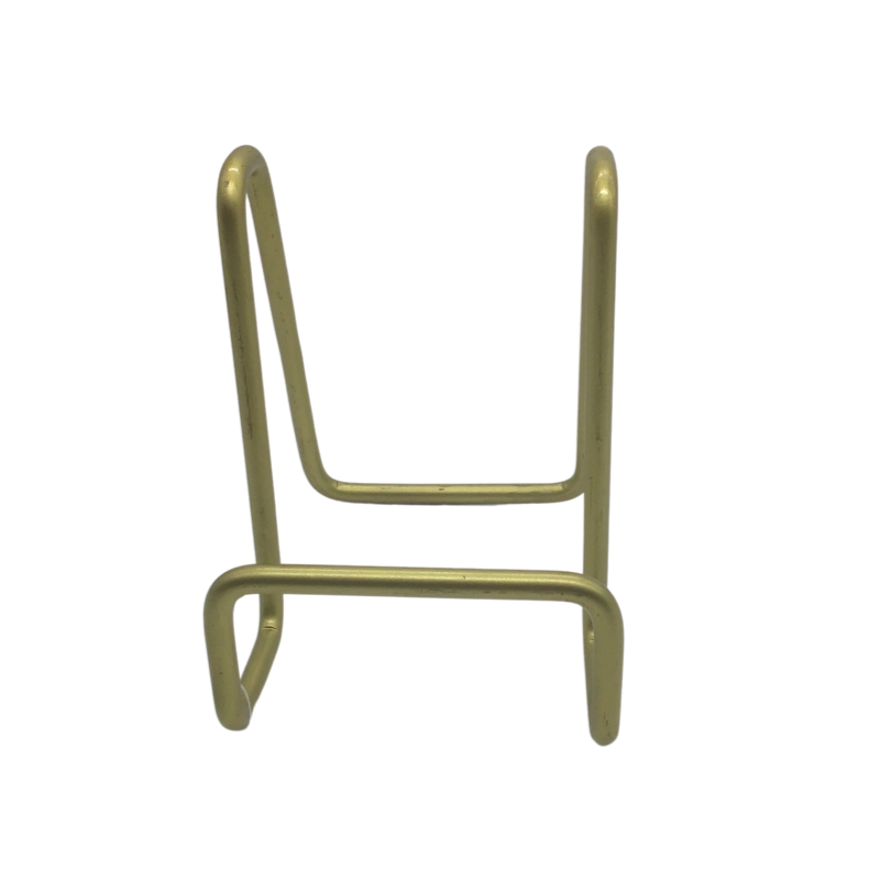 Metal Board Stand Matte Gold Finish