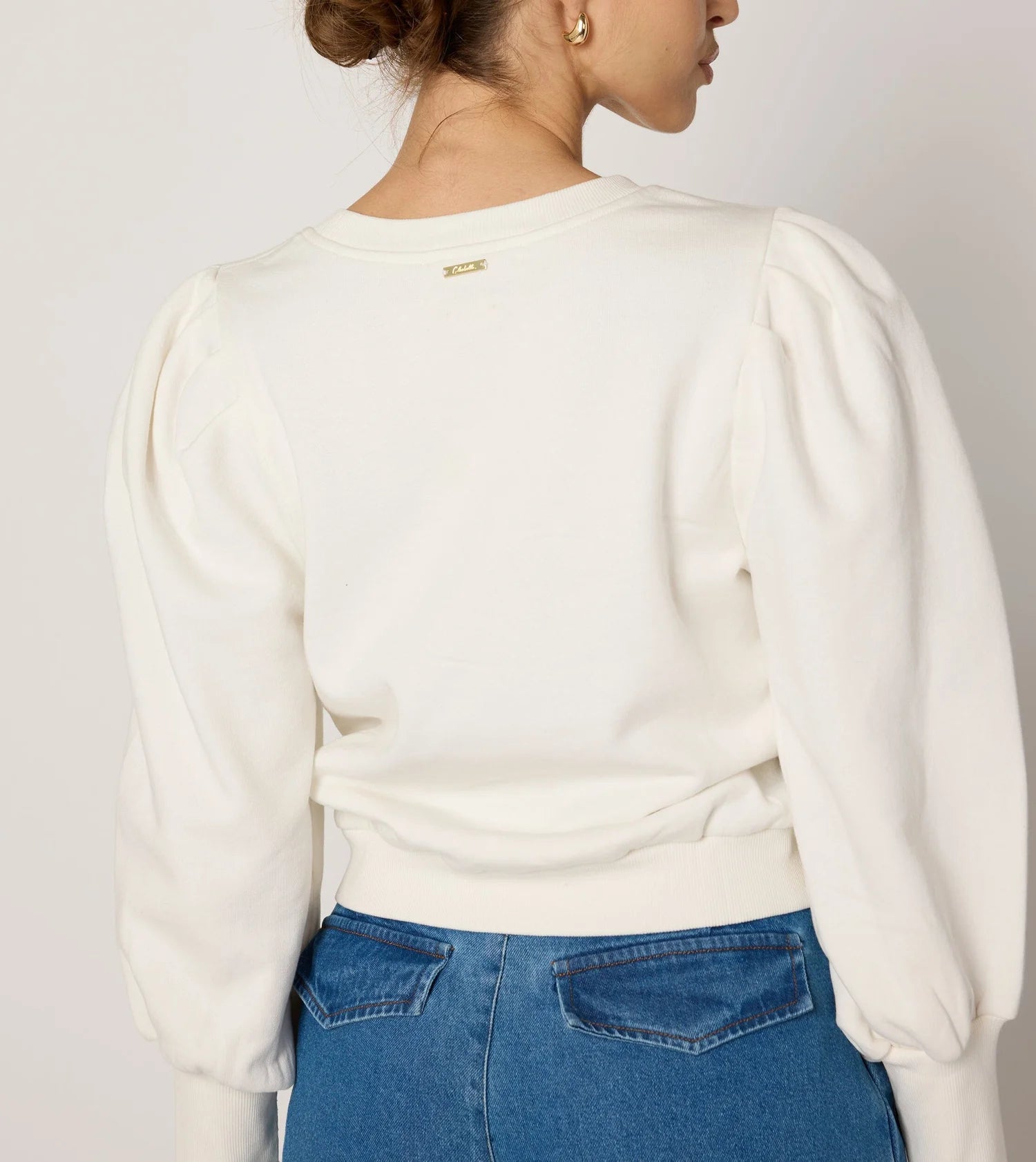 Cleobella Indi Sweatshirt - Ivory