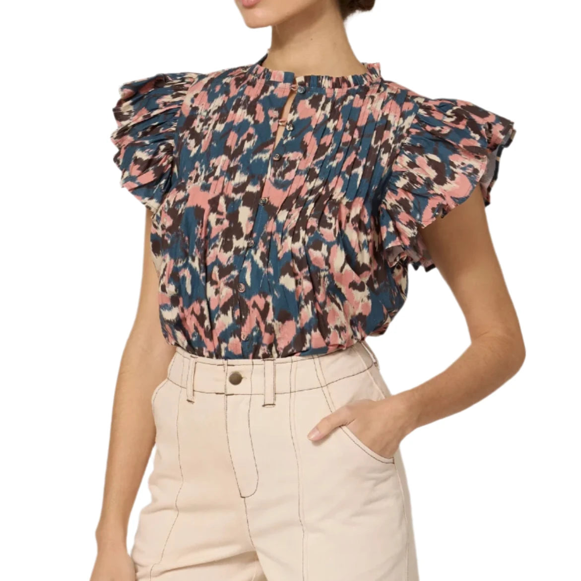 Cleobella Maritza Blouse - Le Jules Print