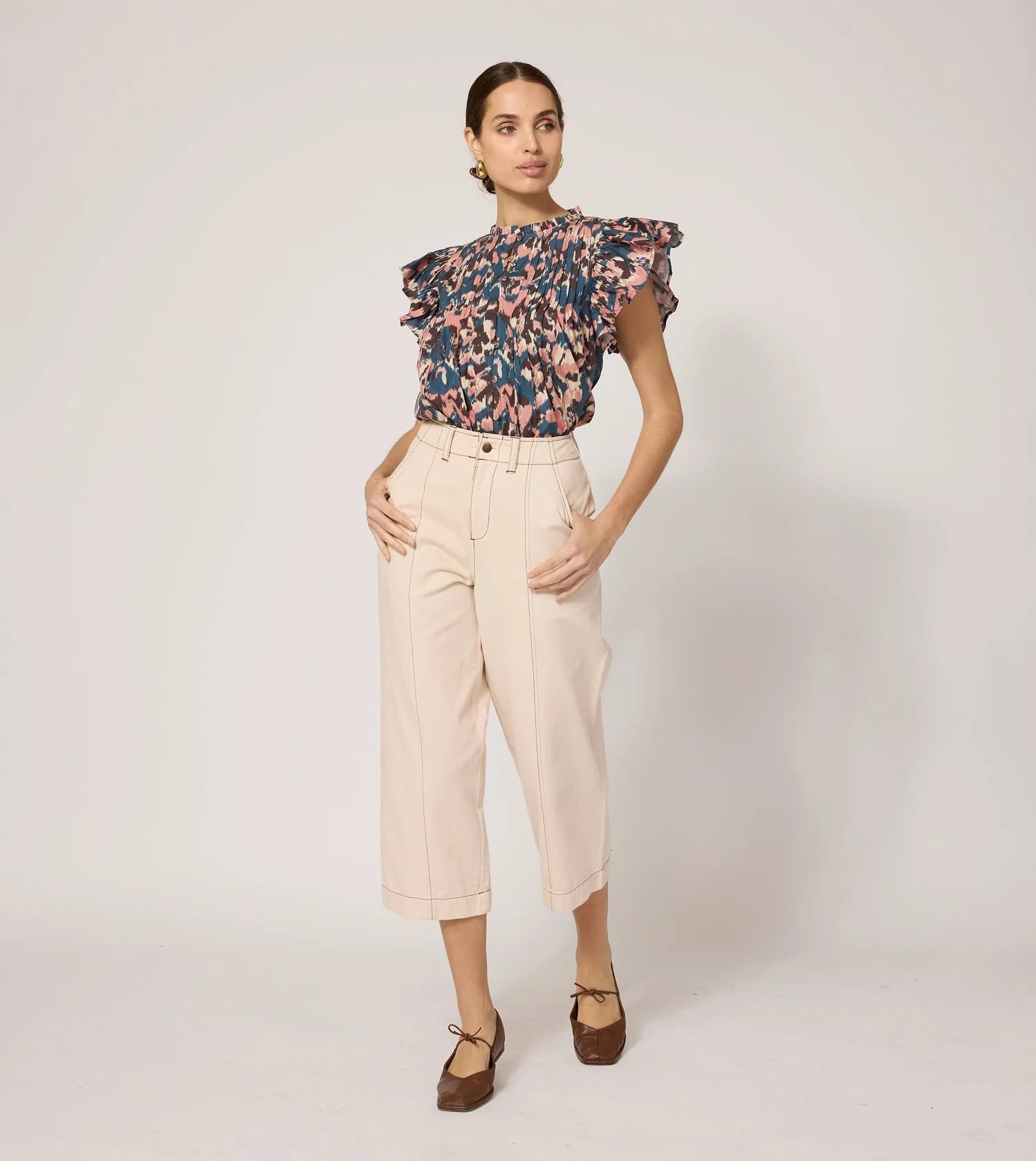 Cleobella Maritza Blouse - Le Jules Print