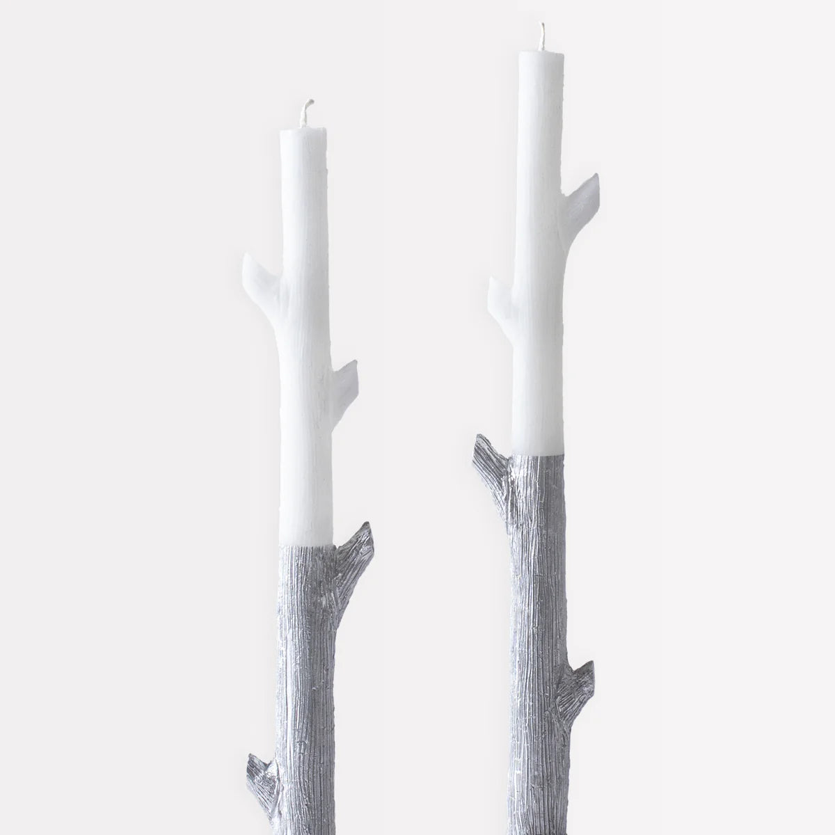 Dipped Stick Candles - Gold or Silver