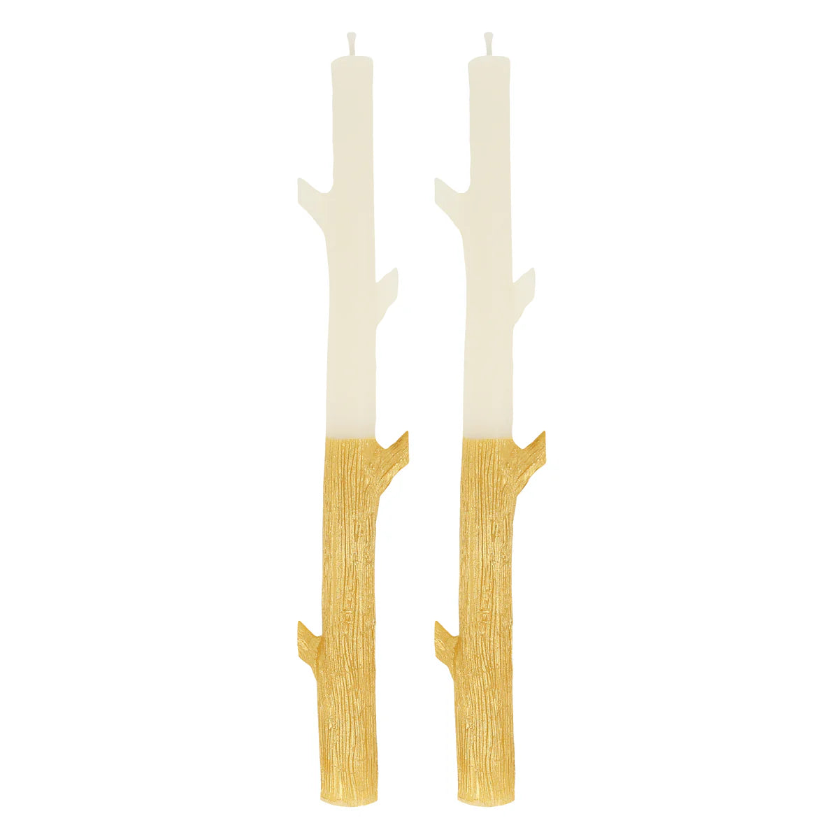 Dipped Stick Candles - Gold or Silver