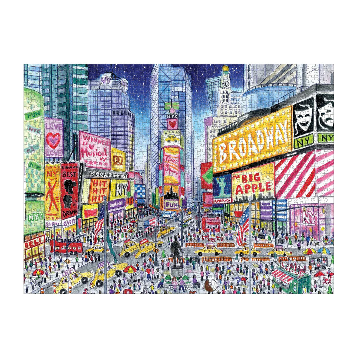 Michael Storrings Times Square 1000 Piece Jigsaw Puzzle