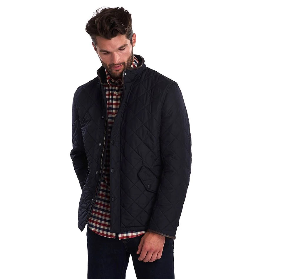 Barbour Powell Quilt Jacket - Navy