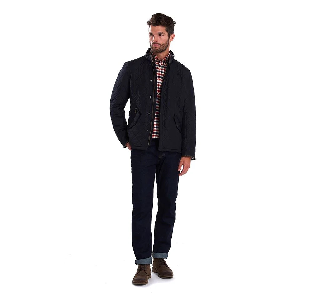 Barbour Powell Quilt Jacket - Navy