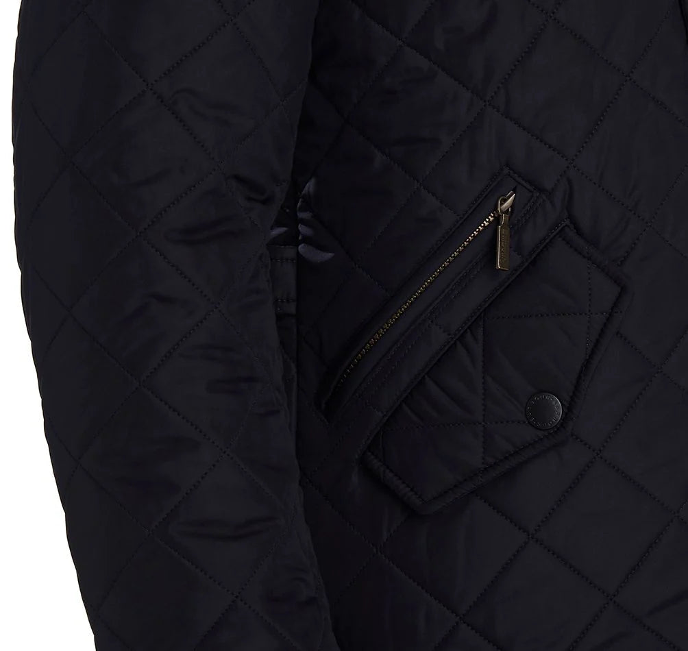 Barbour Powell Quilt Jacket - Navy