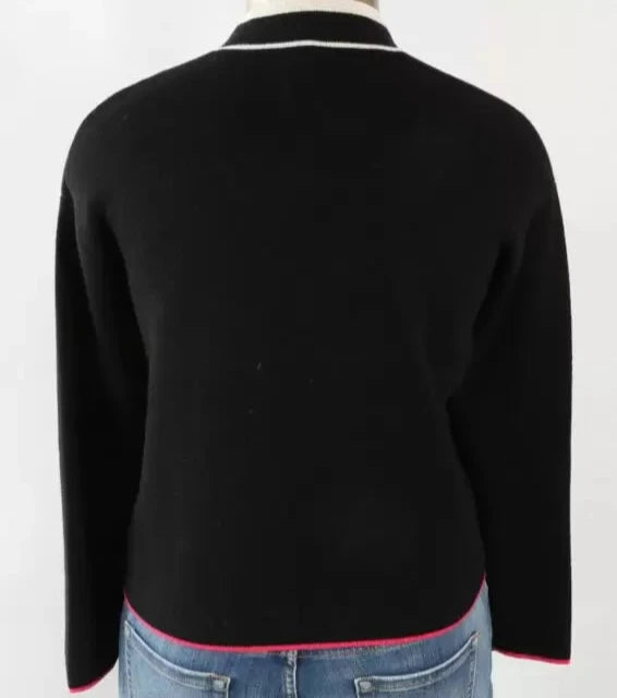 Neru Collar Sweater - Black