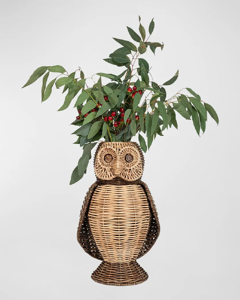 Juliska Devon Willow Owl Vase