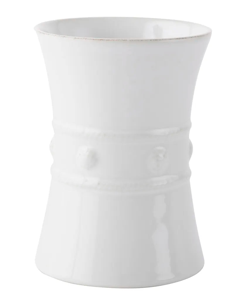 Juliska Berry & Thread Utensil Crock/Wine Cooler - Whitewash