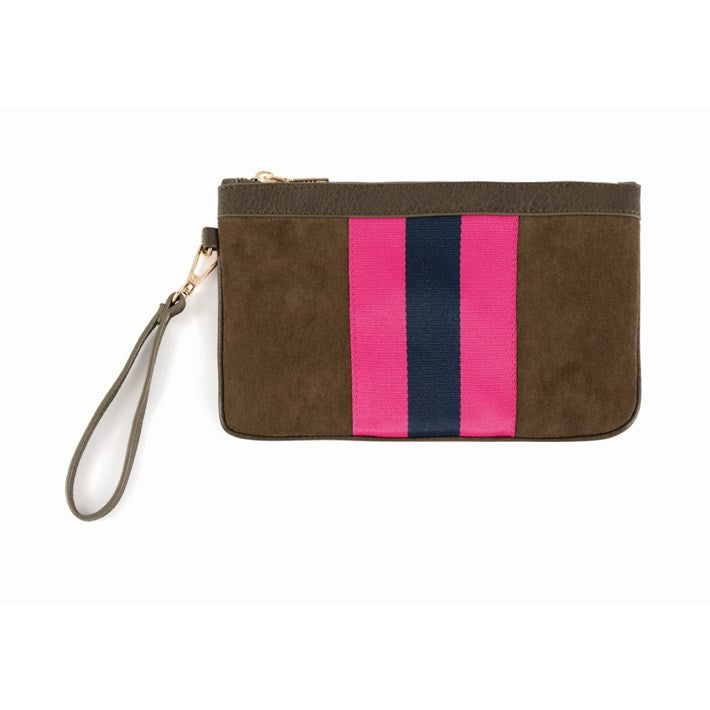 Blakely Wristlet - (noir or olive)